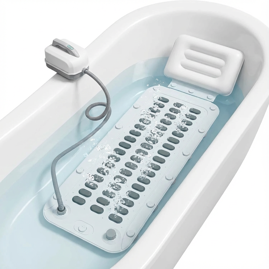 Professional Remote Control Bubble Massage Mat