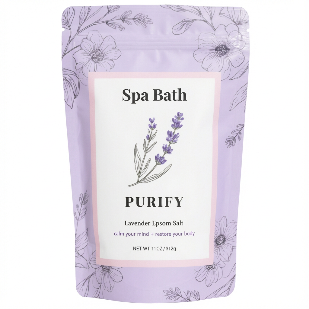 Vegan Organic Bath Salt