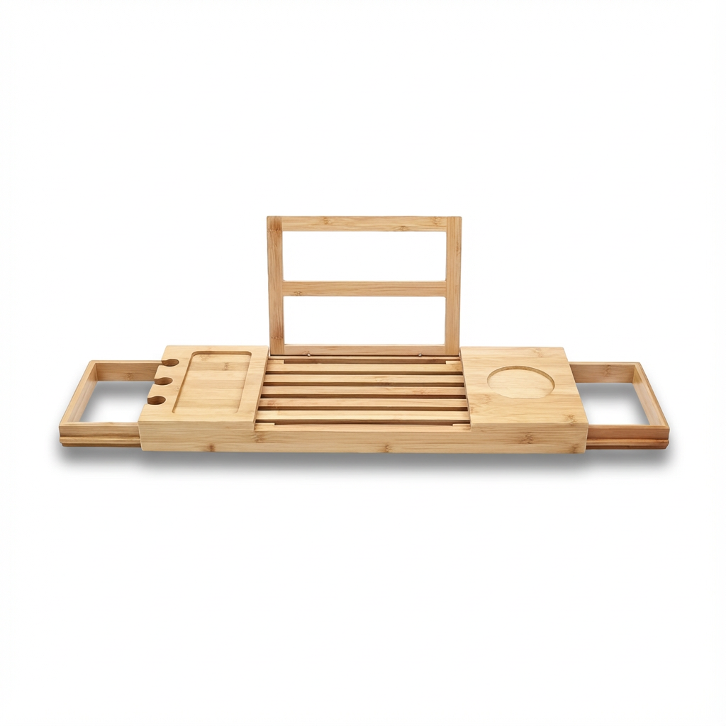 Bamboo Bathtub Tray